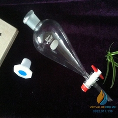 Phễu quả lê khoá nhựa 5000ml