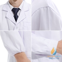 Áo blue phòng thí nghiệm size XXXL