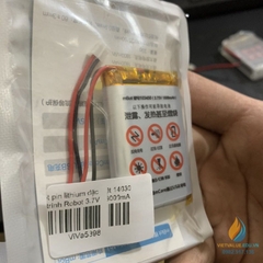 Mbot pin lithium đặc biệt 14030 lập trình Robot 3.7V 18000mA