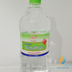 Nước muối chai 1000ml