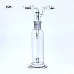 Bình phun sắc ký thủy tinh, vòi cong 30mL