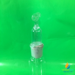 Bình phun sắc ký thủy tinh, vòi cong 30mL