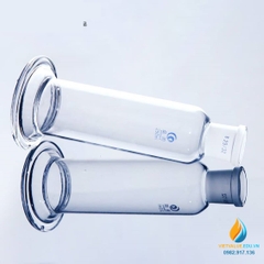 Bình phun sắc ký thủy tinh, vòi cong 50mL