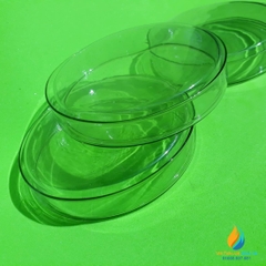 Đĩa peptri thủy tinh, có nắp, cao 1.5cm, đường kính 60mm