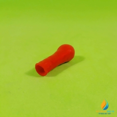 5 chiếc đầu da đỏ, cao su cho ống hút thủy tinh các loại 10, 15, 20cm