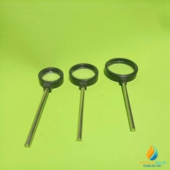 Ống hội tụ, thanh cắm, đường kính 4 cm, tiêu cự 10cm