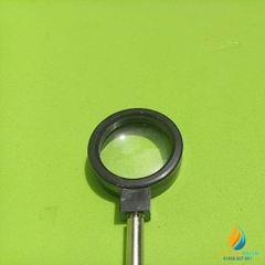 Ống hội tụ, thanh cắm, đường kính 4 cm, tiêu cự 10cm