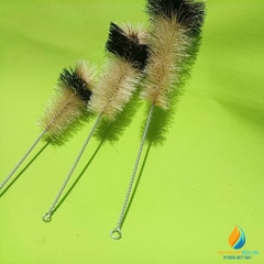 Chổi cọ ống nghiệm đầu to, màu nâu, dài 10cm