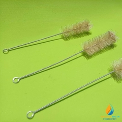 5 chiếc chổi cọ ống nghiệm đầu nhỏ, dài 10cm