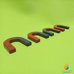 Nam châm móng ngựa, từ trường mạnh, kích thước 4*4cm