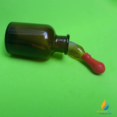 Chai thả màu nâu, thủy tinh đựng hóa chất, 30ml