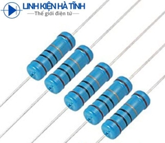 Điện trở vòng màu, 5 vòng màu 20R, điện trở màu thực hành khoa học STEM