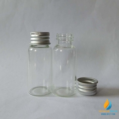 Chai nhựa PET 15ml nắp nhôm