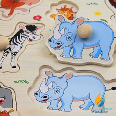 Bộ ghép hình con vật