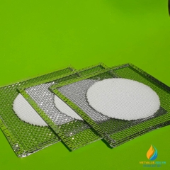 Lưới Amiang cách nhiệt viền bạc, kích thước 15x15cm
