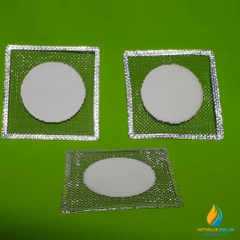 Lưới Amiang cách nhiệt viền bạc, kích thước 15x15cm