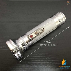 Đèn pin sợi đốt, có pha điều chỉnh