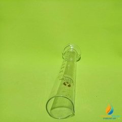 Ống đong thủy tinh có chân đế, chia vạch, 25ml