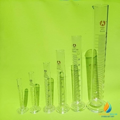 Ống đong thủy tinh có chân đế, chia vạch, 250ml