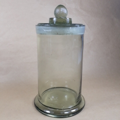 Chai đựng hóa chất, thủy tinh, có nắp, màu trong suốt, 500ml