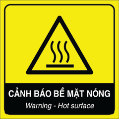 Biển cảnh báo nóng nhiệt độ cao