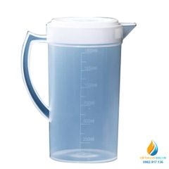 Ca đựng hóa chất, có nắp, tay cầm, nhựa PP, vạch chia, dung tích 5000ml