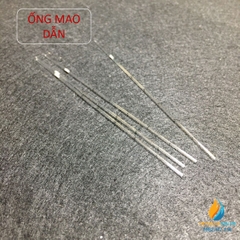 Ống mao dẫn, ống mao dẫn thí nghiệm