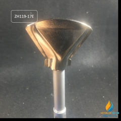 Đèn bunsen BY130-10 đốt khí gas phòng thí nghiệm