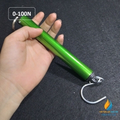 Lực kế khung thép giới hạn đo 0 đến 500N, cân cơ cầm tay loại 50 kg