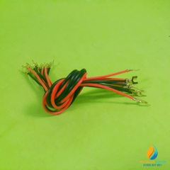 Bộ 10 dây điện nối mạch, hai đầu nối mạch 2 ngón, dài 26cm