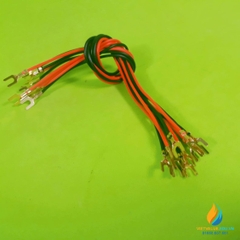 Bộ 10 dây điện nối mạch, hai đầu nối mạch 2 ngón, dài 26cm