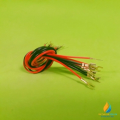 Bộ 10 dây điện nối mạch, hai đầu nối mạch 2 ngón, dài 26cm