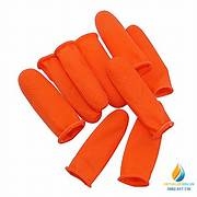 Bộ 3 chiếc gang tay xỏ ngón dùng 1 lần đầu sần, chống tĩnh điện, túi 500 gam