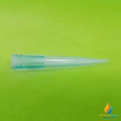 Túi 500 cái đầu côn pipet hút, loại 1ml, nhựa PP màu xanh tiệt trùng