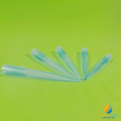 Túi 500 cái đầu côn pipet hút, loại 1ml, nhựa PP màu xanh tiệt trùng