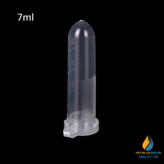 Túi 100 ống ly tâm khử trùng 10ml, đáy tròn, vạch chia, nắp xoáy