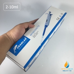 Micropipet M10000 JOAN LAB phòng thí nghiệm, phạm vi 2-10ml