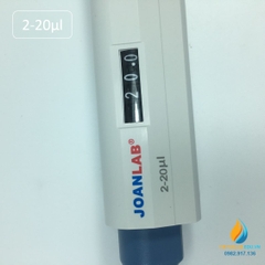 Micropipet M20 JOAN LAB phòng thí nghiệm, phạm vi 2-20ul