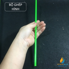 Bộ ghép hình học không gian 3, bộ dụng cụ ghép các khối hình không gian
