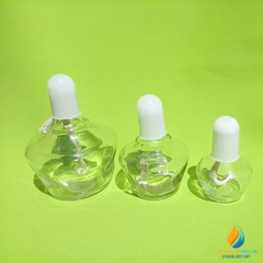 Đèn cồn đốt, thủy tinh trong suốt, có nắp đậy, dung tích 30ml