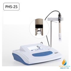 Máy đo Ph để bàn, model PHS-25, khoảng đo 0.01 đến 10.00PH, sai số 0.01PH