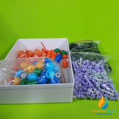Mô hình lắp ghép phân tử hóa học, dạng đặc, cỡ vừa