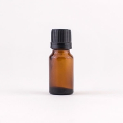 Chai đựng tinh dầu 10ML màu nâu hổ phách, nắp vặn kín