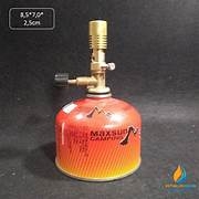 Đèn bunsen kèm bình gas, đèn đốt khí gas cho phòng thí nghiệm, có bình đi kèm