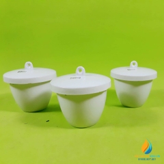 Chén sứ nung có nắp phòng thí nghiệm, dung tích 30ml