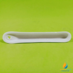 Thuyền sứ nung mẫu chất phòng thí nghiệm, dài 97mm