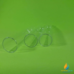 Ống nghiệm thủy tinh, không chia vạch, không nắp, 25x200mm