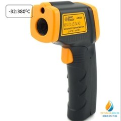 Nhiệt kế hồng ngoại  MT380 khoảng đo từ -50 đến 400 độ C, sai số 0,1 độ C hiển thị LCD