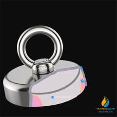 Nam châm gắn bảng, đường kính 20mm, có núm cầm