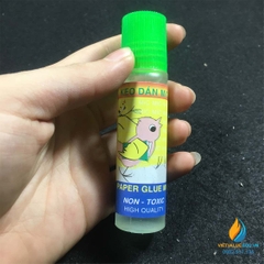 Hồ dán nước, chai 20ml, hồ dán giấy